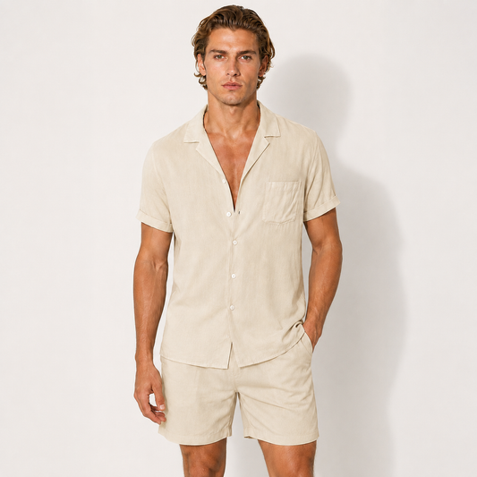 Vibonanza | Tweedelige Set met Korte Mouwen en Shorts