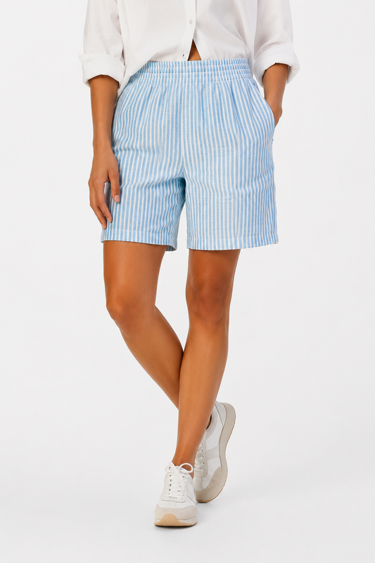 Vibonanza | Gestreepte Dames Shorts