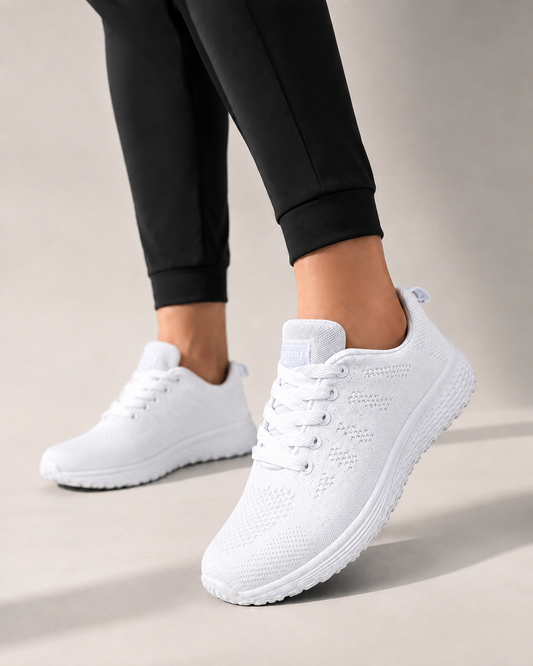 Vibonanza | Dames Sneakers Gebreide Mesh Veters