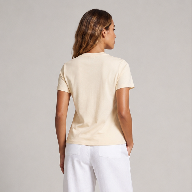 Vibonanza | T-Shirt met Ronde Hals en Korte Mouwen