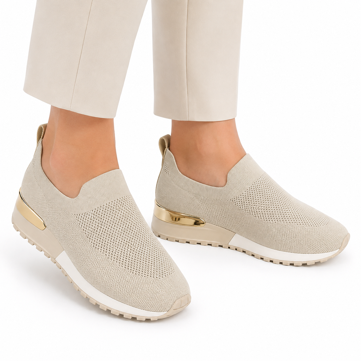 Vibonanza | Zwarte Slip-on Sneakers