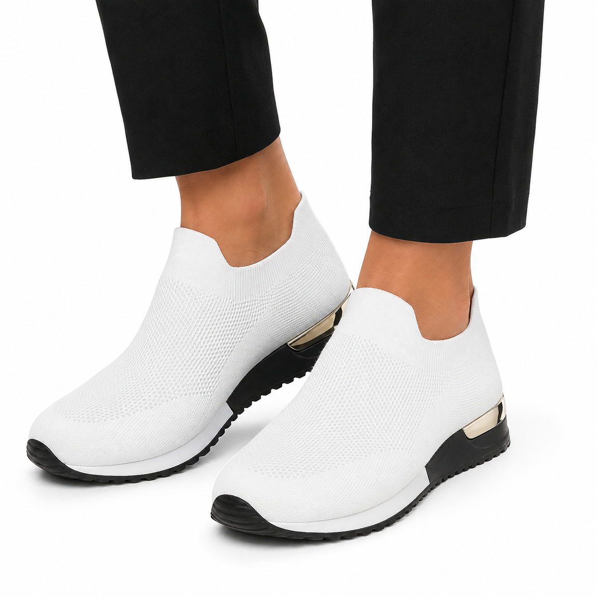 Vibonanza | Zwarte Slip-on Sneakers