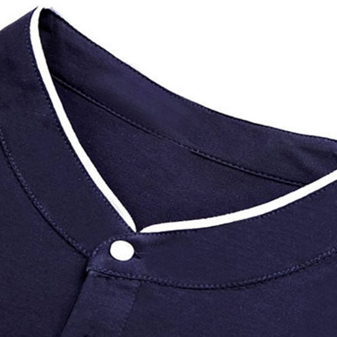 Vibonanza | Heren Henley Trui Zwart