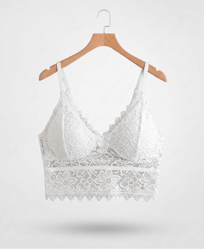 Vibonanza | Zomerse Mesh Top met V-hals en Verstelbare Bandjes
