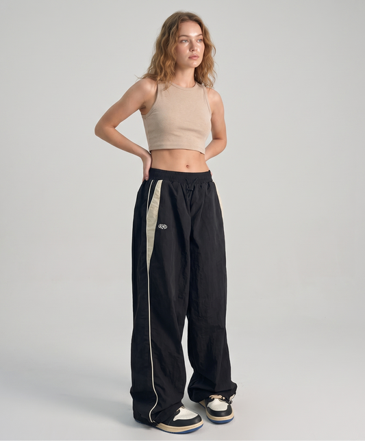 Vibonanza | Dames Baggy Joggingbroek Hoge Taille