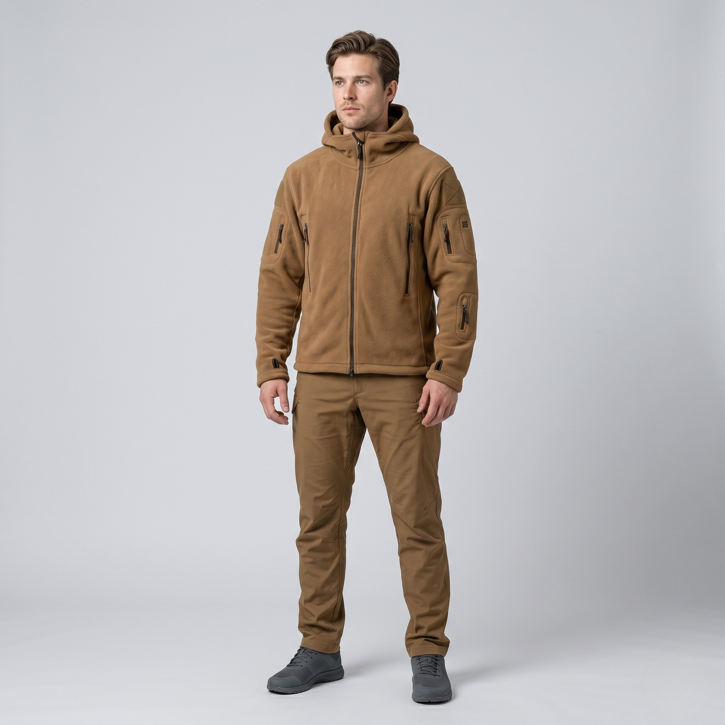 Vibonanza | Heren Fleece Vest met Ritszakken