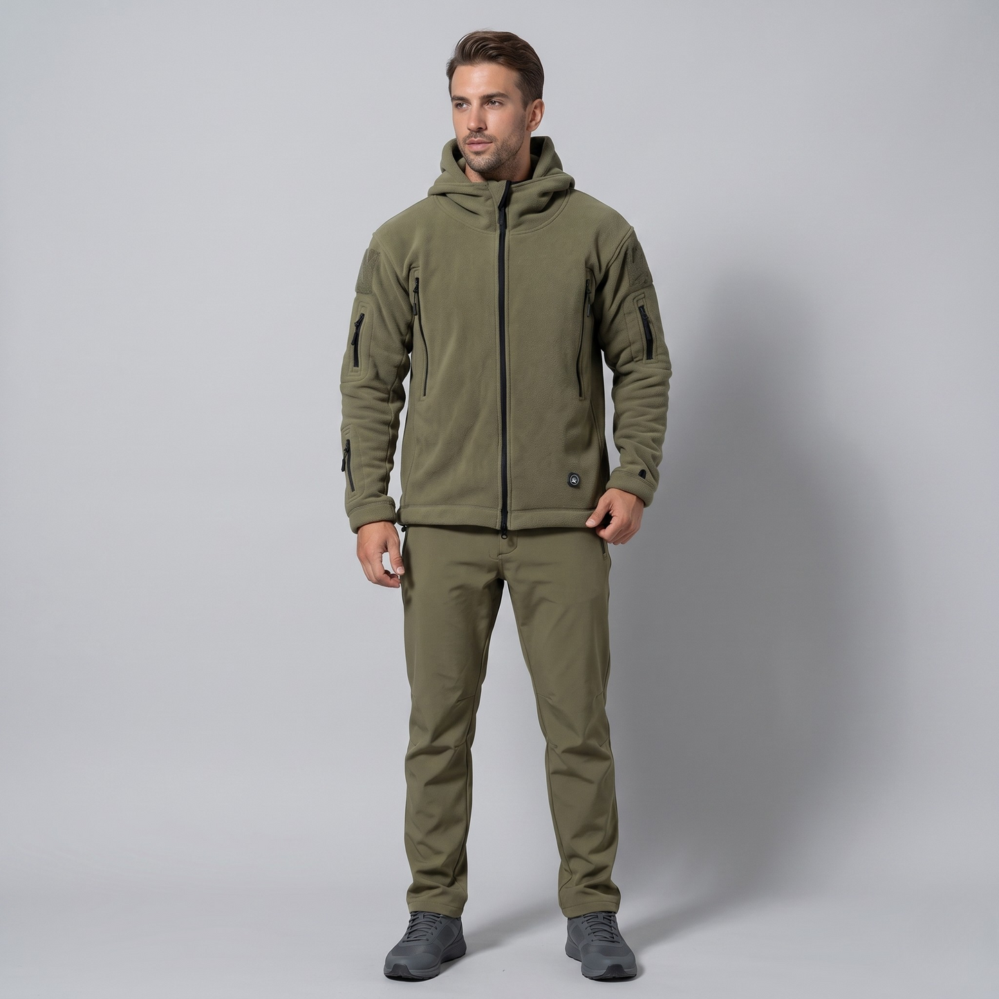Vibonanza | Heren Fleece Vest met Ritszakken