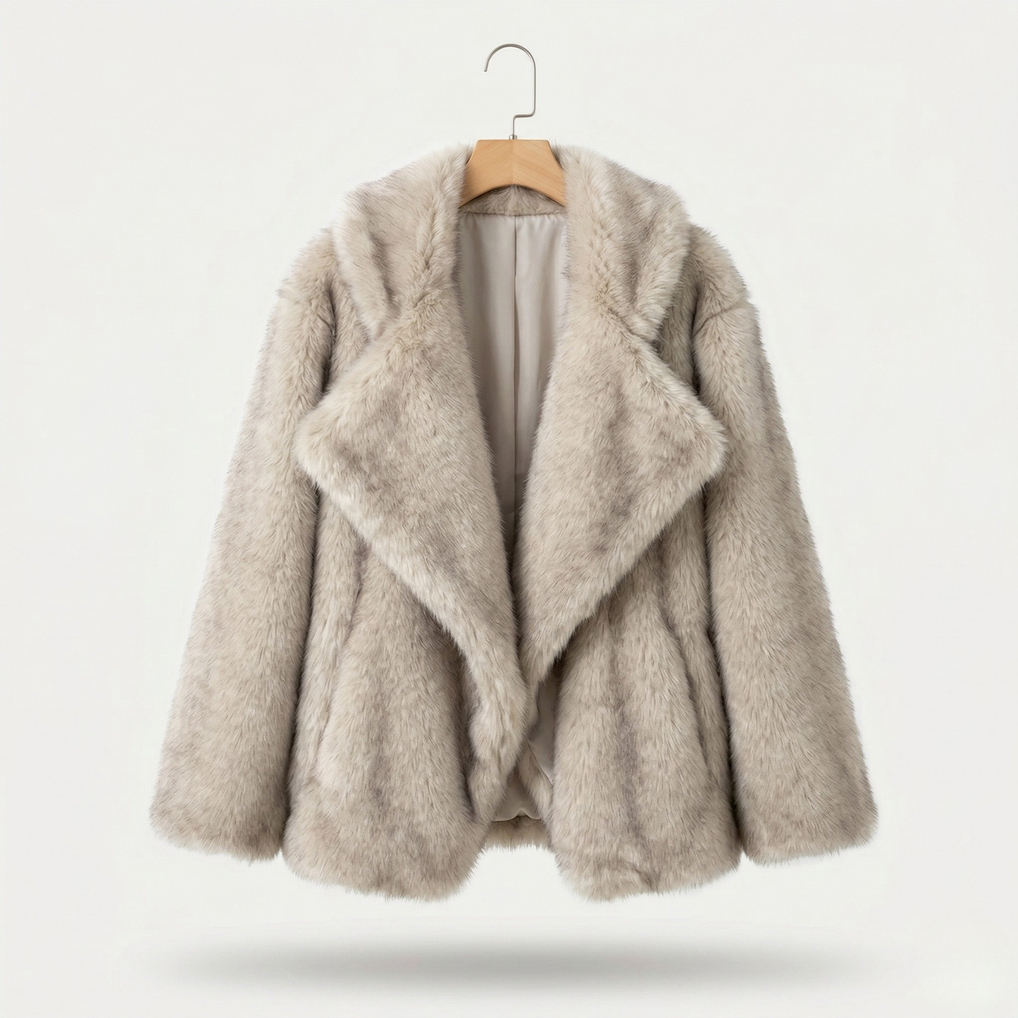 Vibonanza | Oversized Dames Winterjas met Lange Mouwen