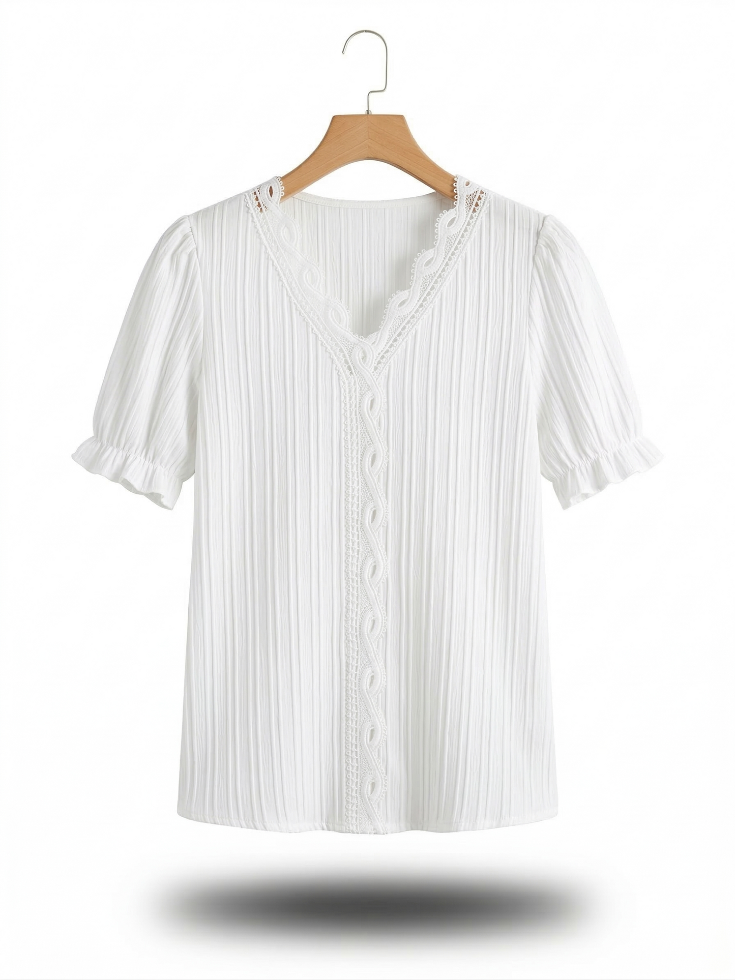 Vibonanza | Elegante Damesblouse Korte Mouw