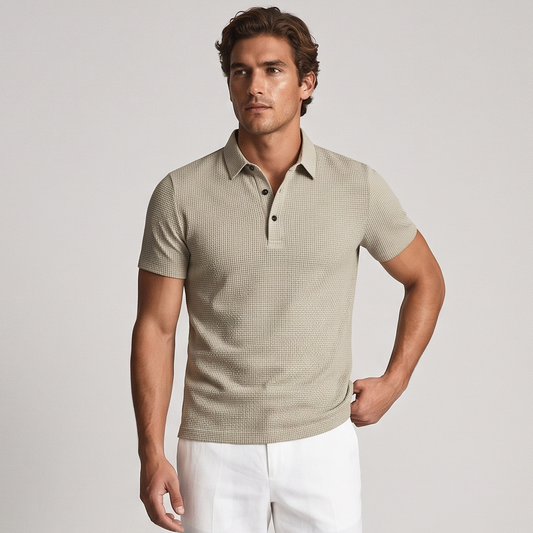 Vibonanza | Polo met Kraag en Knoopsluiting