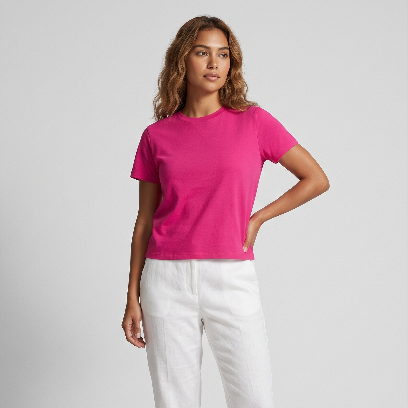 Vibonanza | T-Shirt met Ronde Hals en Korte Mouwen