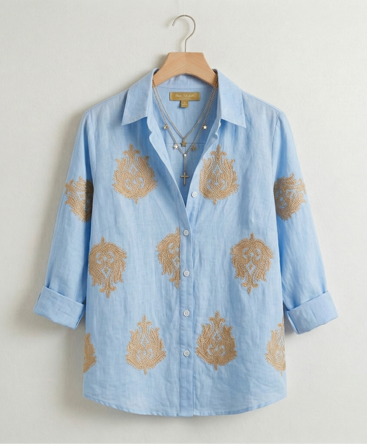 Vibonanza | Elegante Damesblouse Lange Mouwen