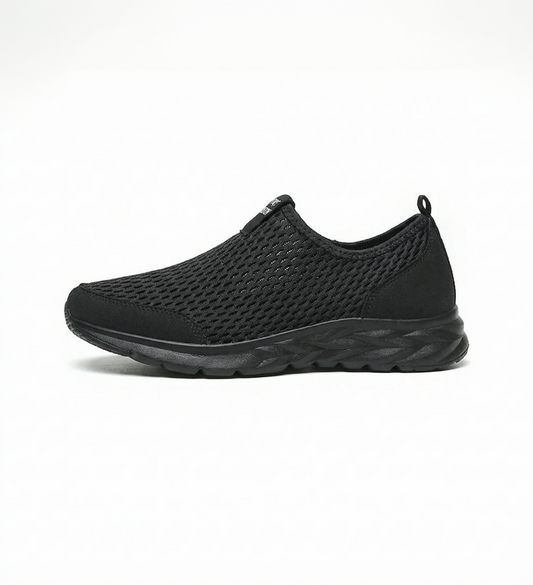 Vibonanza | Uniseks Zwarte Slip-On Sportschoenen