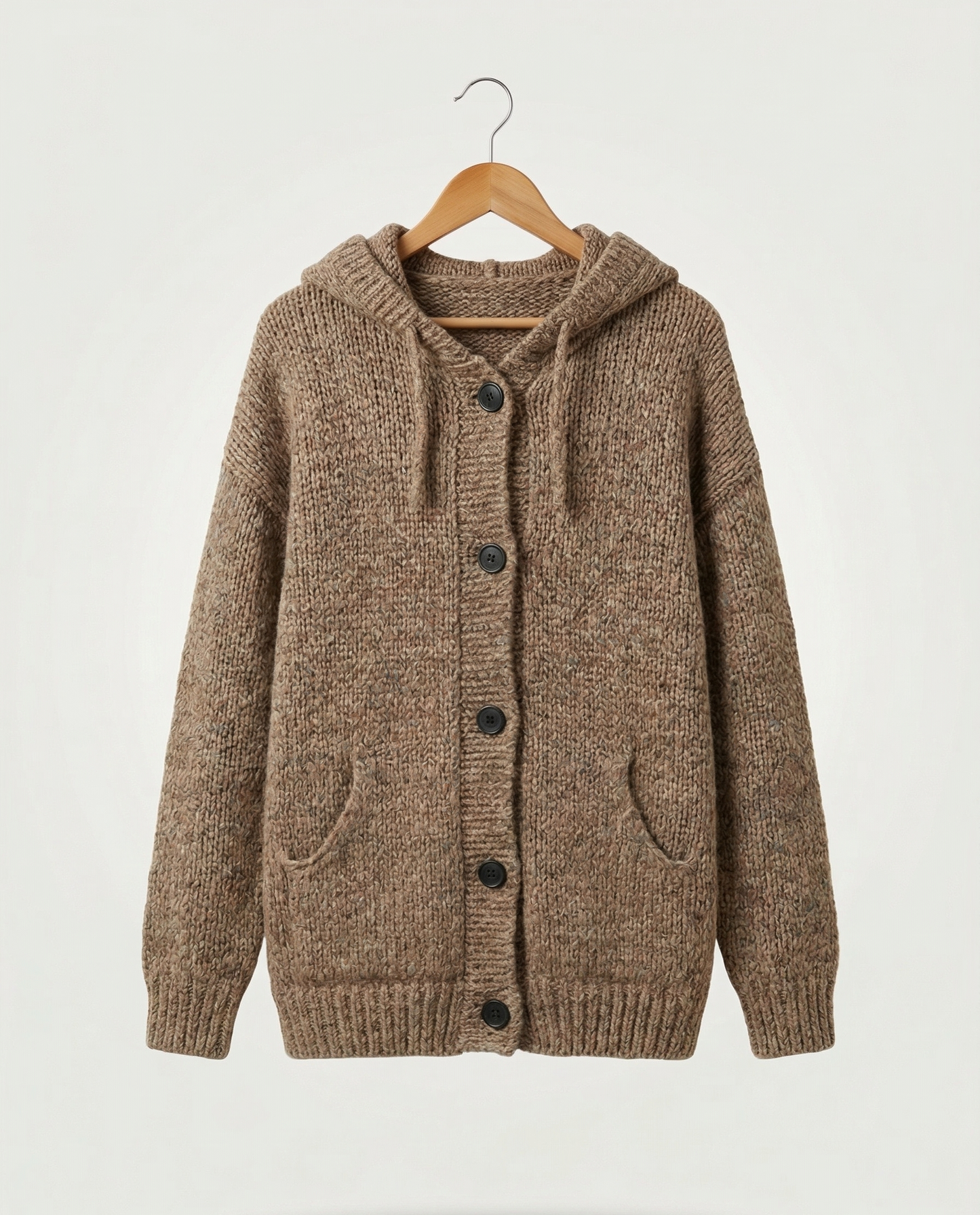 Vibonanza | Oversized Damesvest met Capuchon en Zakken
