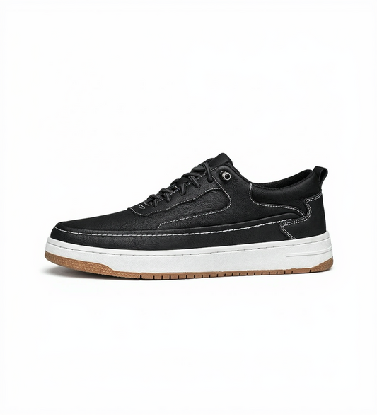 Vibonanza | Leren Sneakers met Rubberen Zool