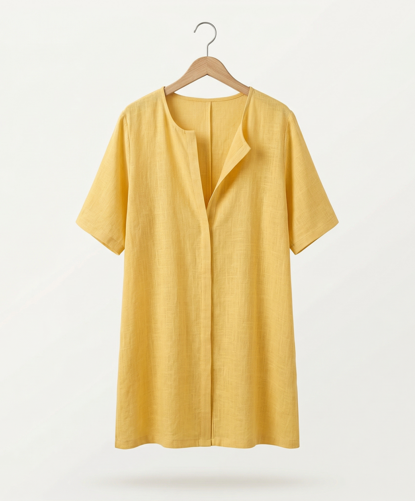 Vibonanza | Linnen Blouse Korte Mouw Dames