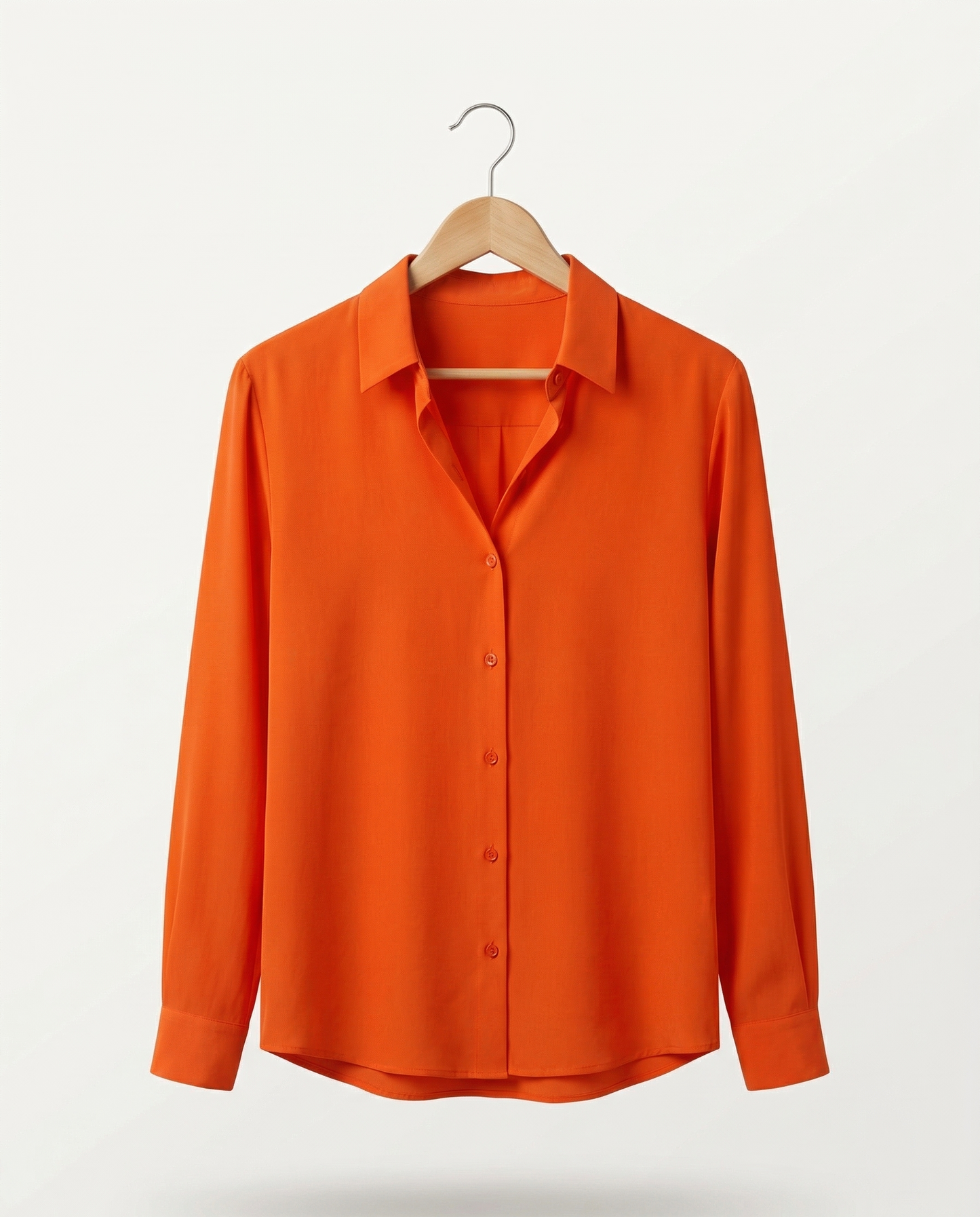 Vibonanza | Elegante Damesblouse van Lichte Chiffon met Lange Mouwen