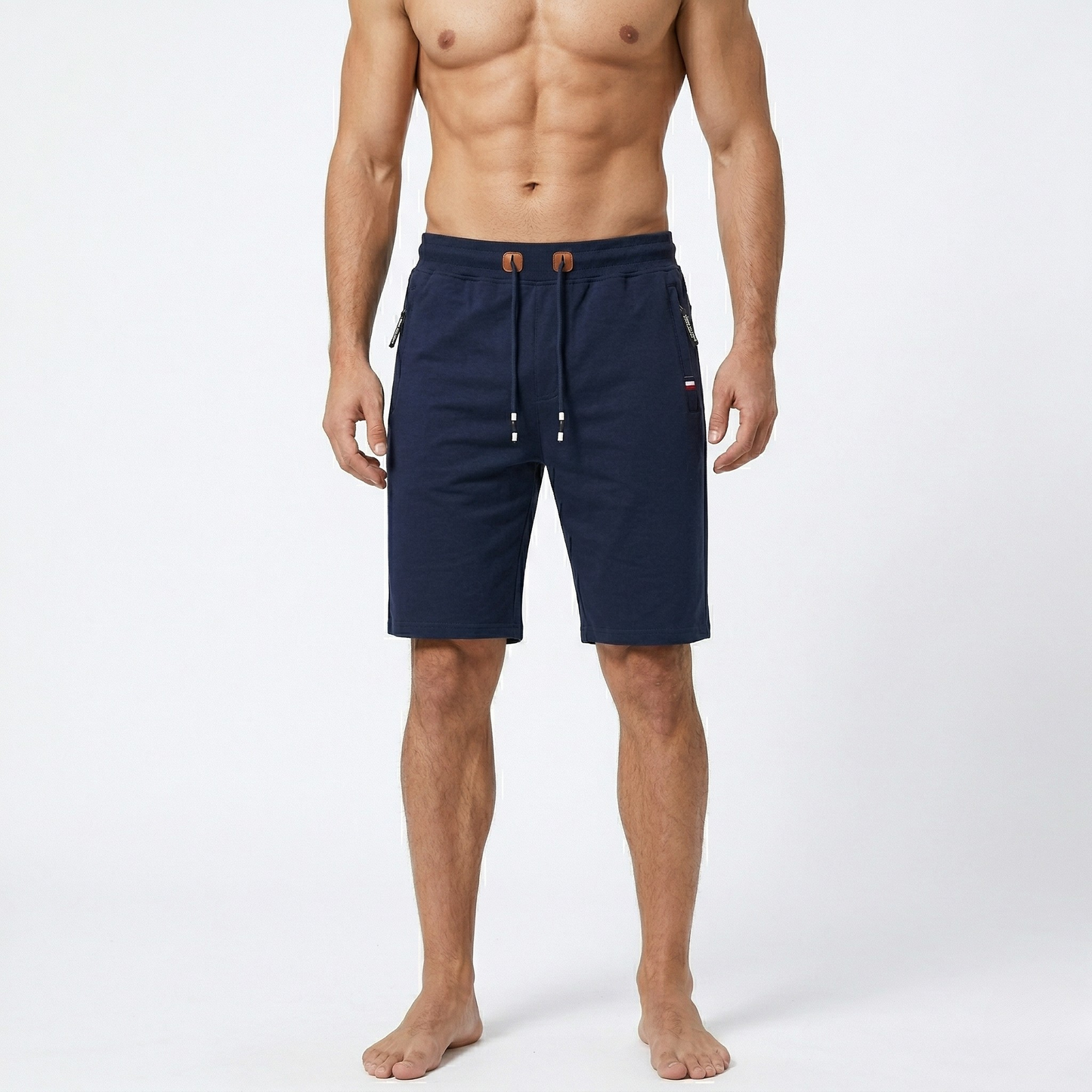 Vibonanza | Heren Katoenen Shorts met Veiligheidszakken