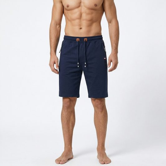 Vibonanza | Heren Katoenen Shorts met Veiligheidszakken