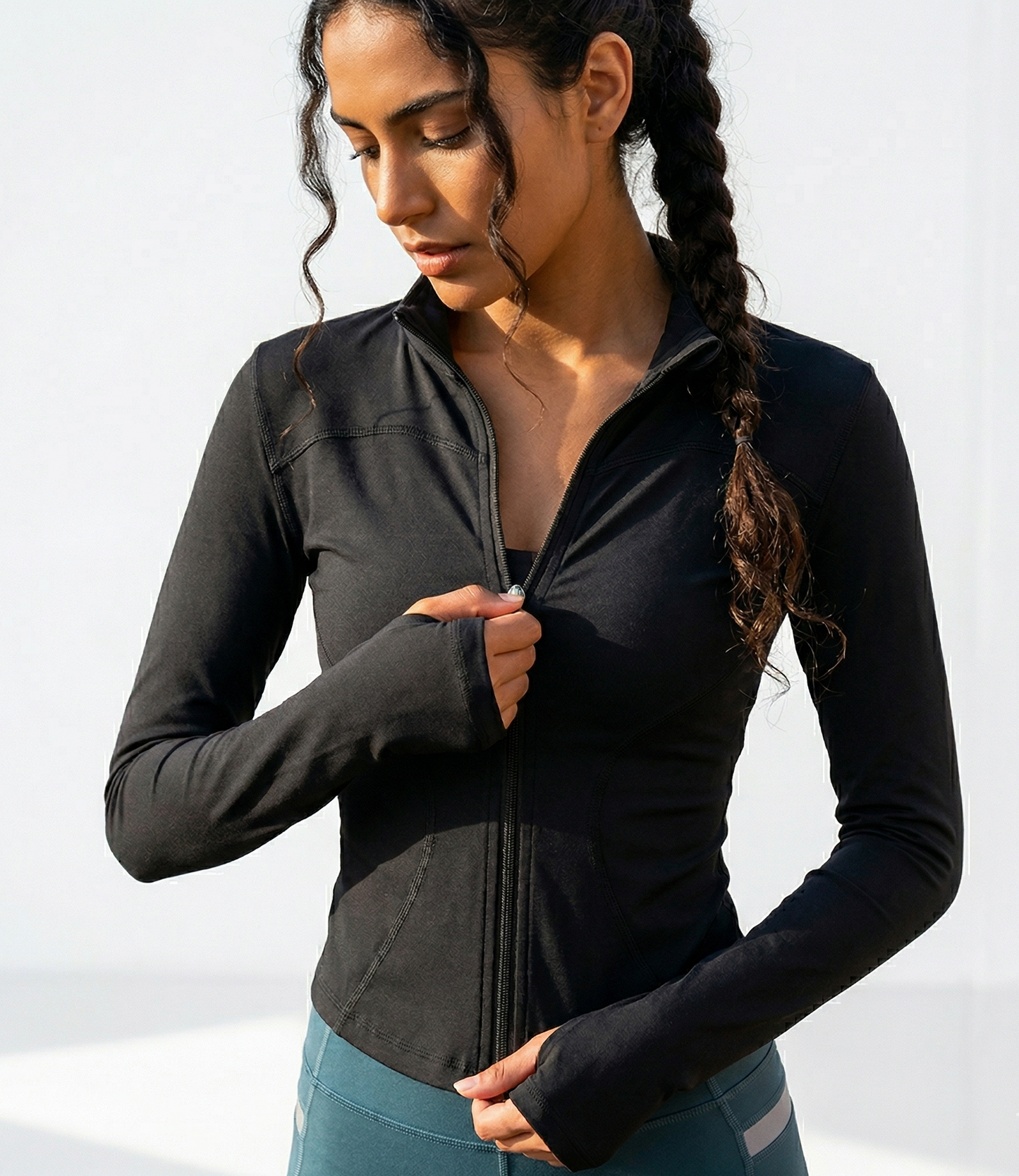 Vibonanza | Dames Sportvest met Hoge Kraag