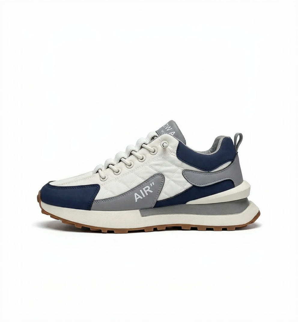 Vibonanza | Herensneakers PU-leer Stoffen Voering Zomer