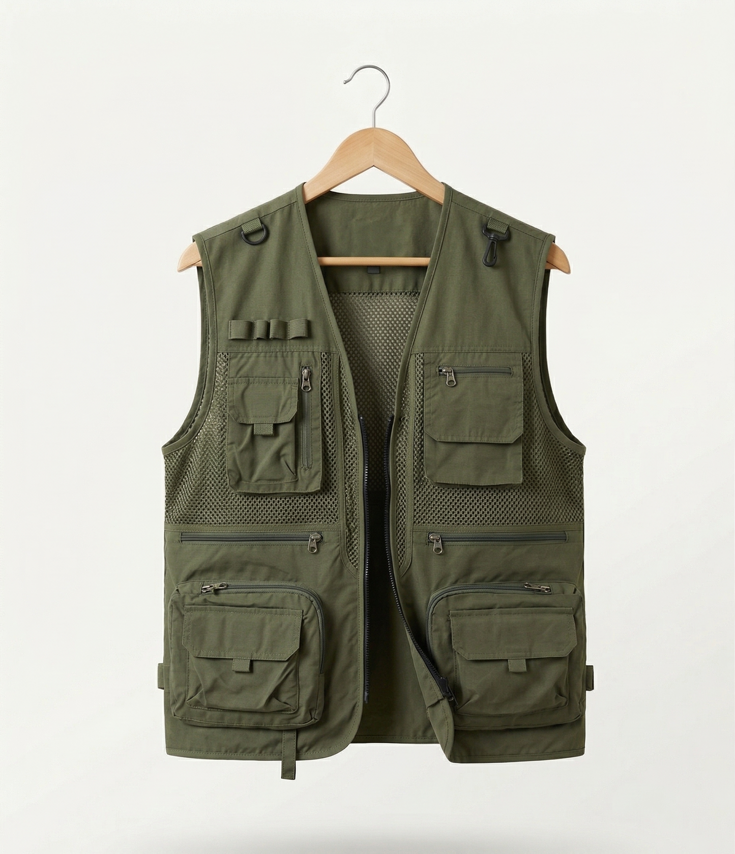 Vibonanza | Ademend Tactisch Outdoorgilet met Zakken