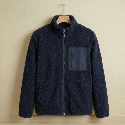 Vibonanza | Heren Fleece Vest Navy
