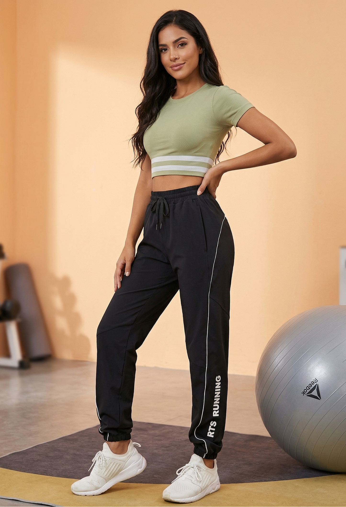 Vibonanza | Dames Joggingbroek met Elastische Tailleband