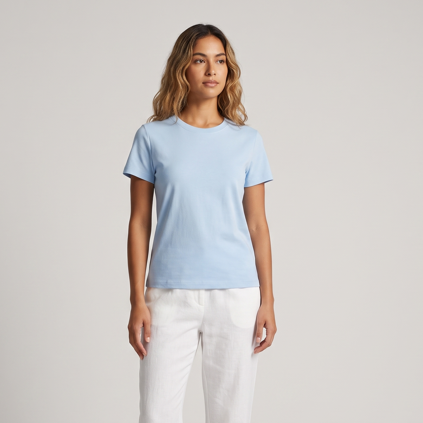 Vibonanza | T-Shirt met Ronde Hals en Korte Mouwen