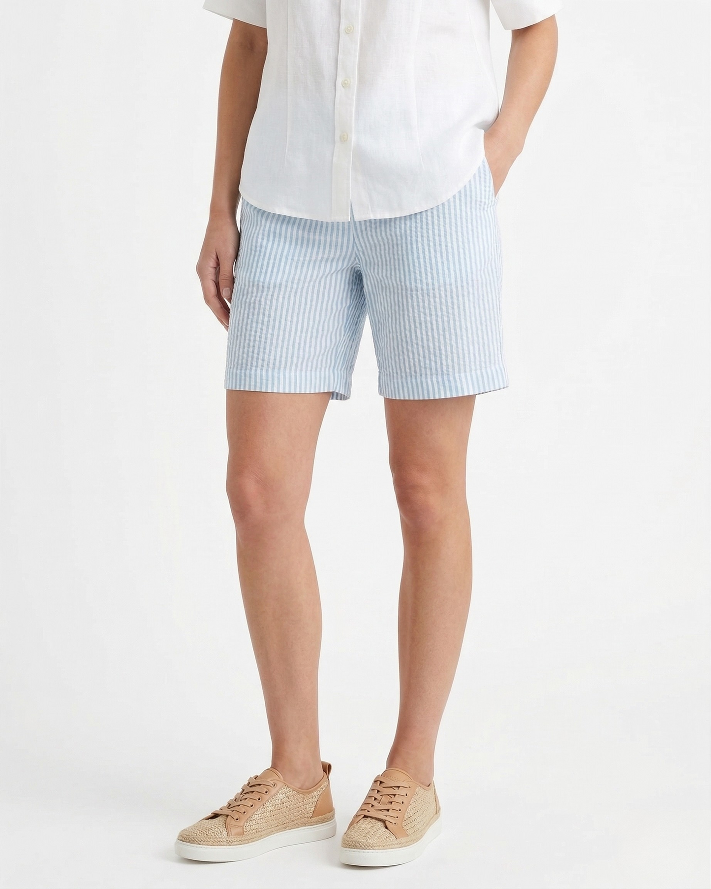 Vibonanza | Gestreepte Dames Shorts