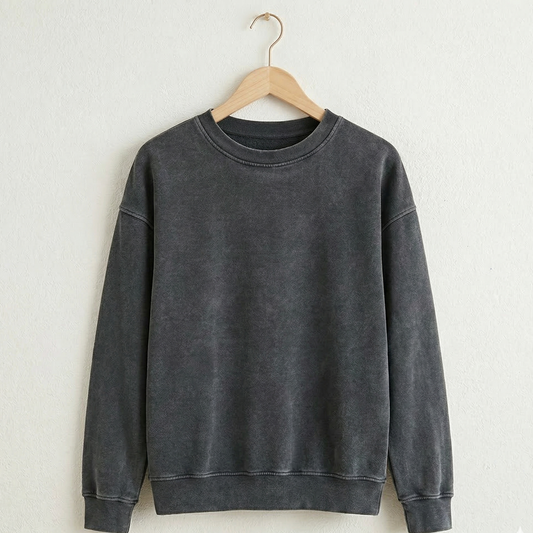 Vibonanza | Slim-fit Heren Sweater met Ronde Hals