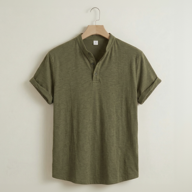 Vibonanza | Heren Poloshirt Korte Mouw Katoen