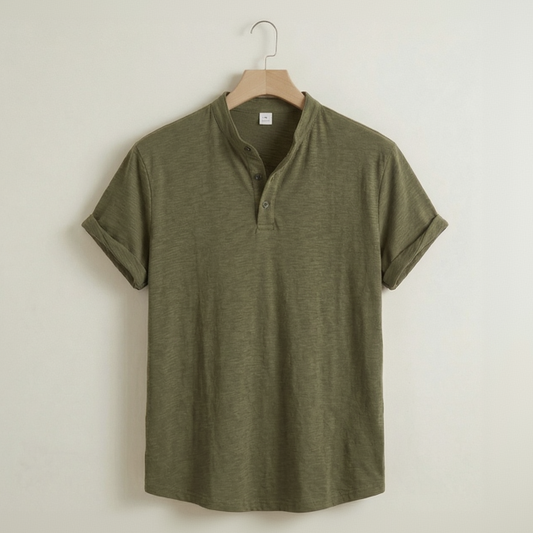Vibonanza | Heren Poloshirt Korte Mouw Katoen