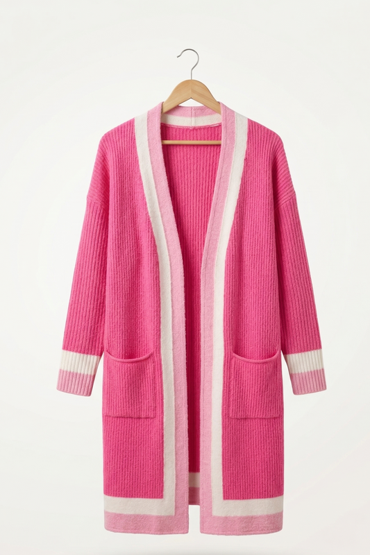 Vibonanza | Lang Vest met Capuchon voor Herfst en Winter