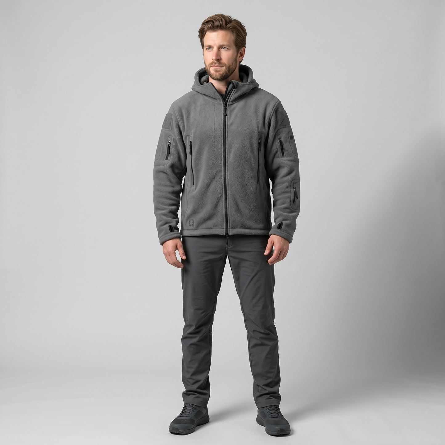 Vibonanza | Heren Fleece Vest met Ritszakken