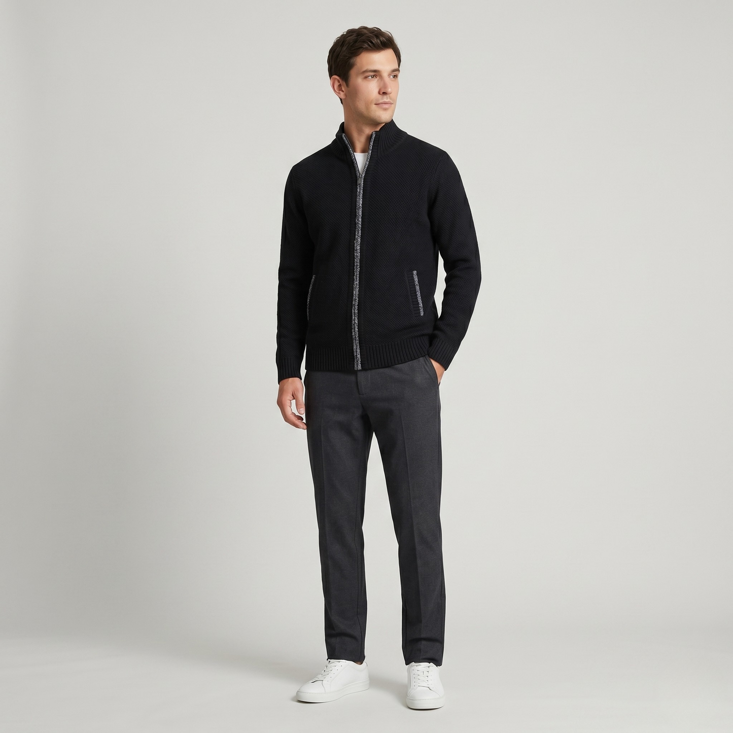 Vibonanza | Heren Wintervest Oversized met Fleecevoering