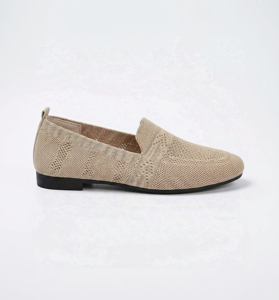 Vibonanza | Dames Slip-on Sneakers Beige
