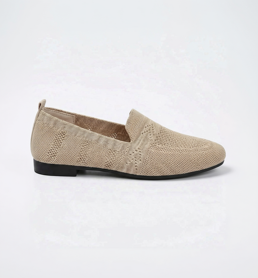 Vibonanza | Dames Slip-on Sneakers Beige