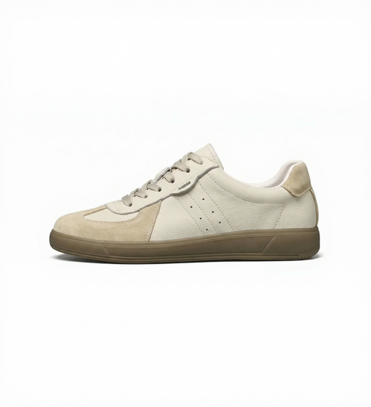 Vibonanza | Leren Sneakers Heren Met Suède Details
