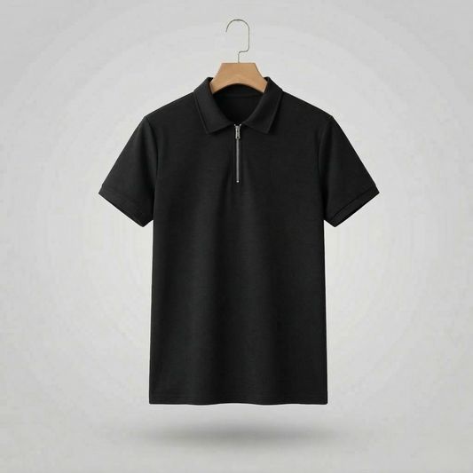 Vibonanza | Heren Polo met Ritskraag