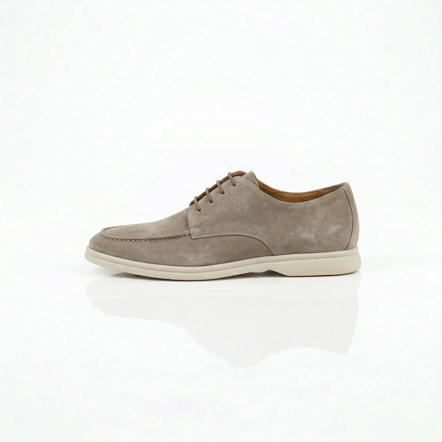 Vibonanza | Leren Herenloafers met Vetersluiting