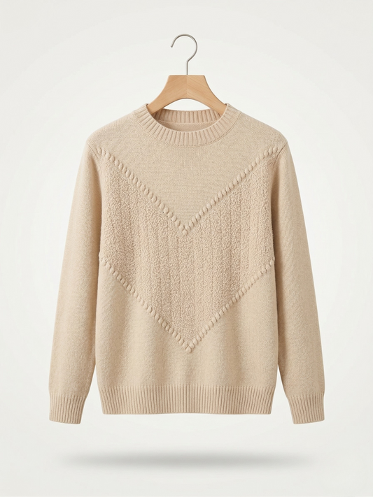 Vibonanza | Damestrui Ronde Hals Luxe Mix
