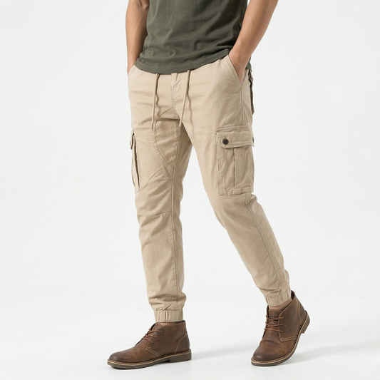 Vibonanza | Heren Slim Fit Cargobroek