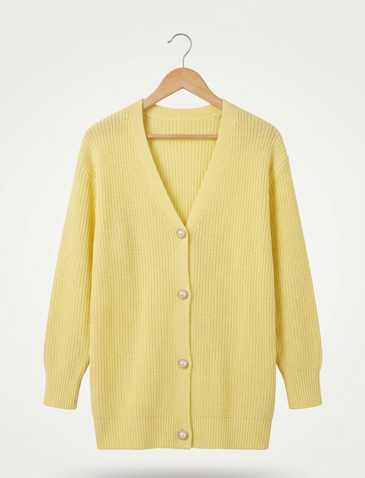 Vibonanza | Elegante Katoenen Cardigan Dames