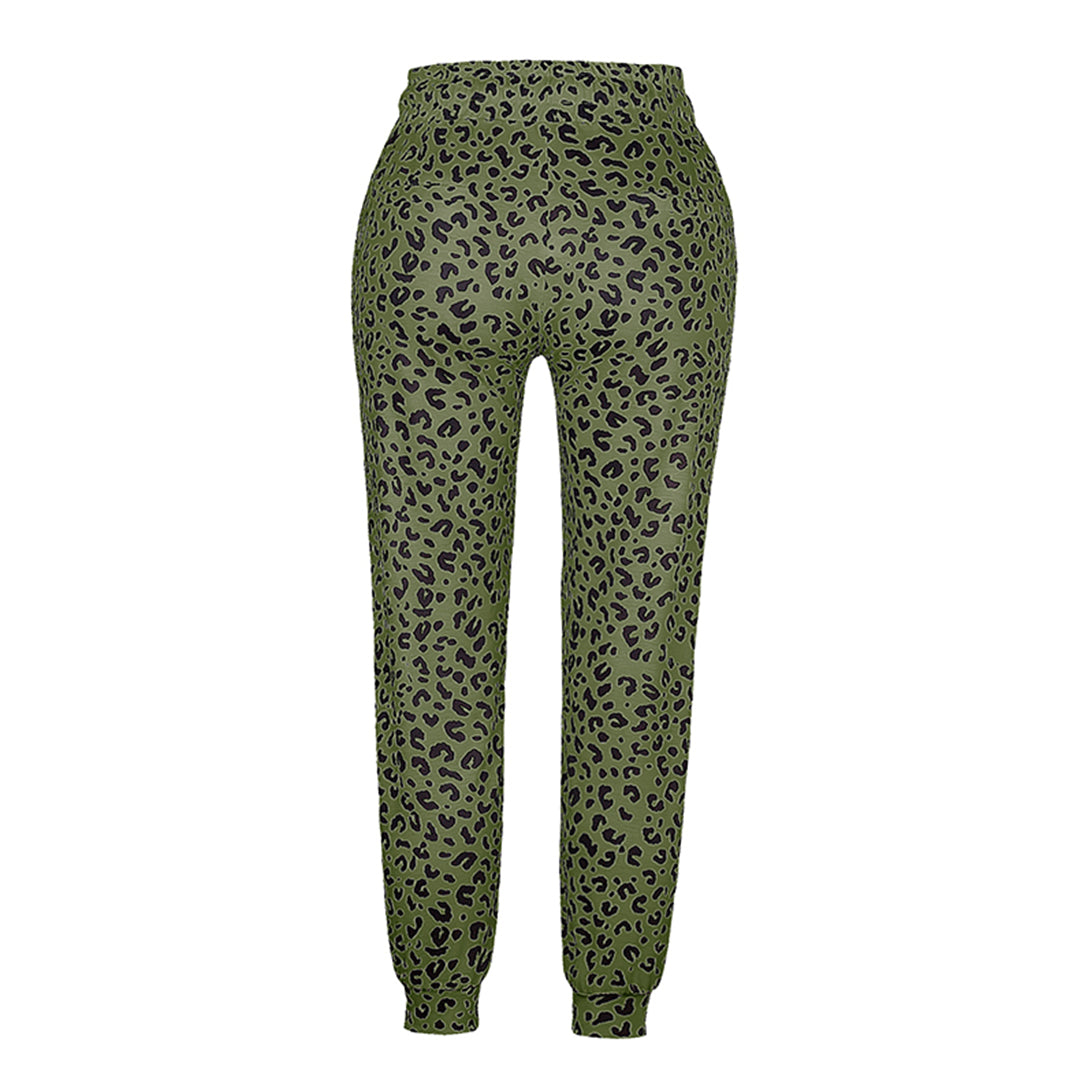 Vibonanza | Dames Joggerbroek Luipaardprint