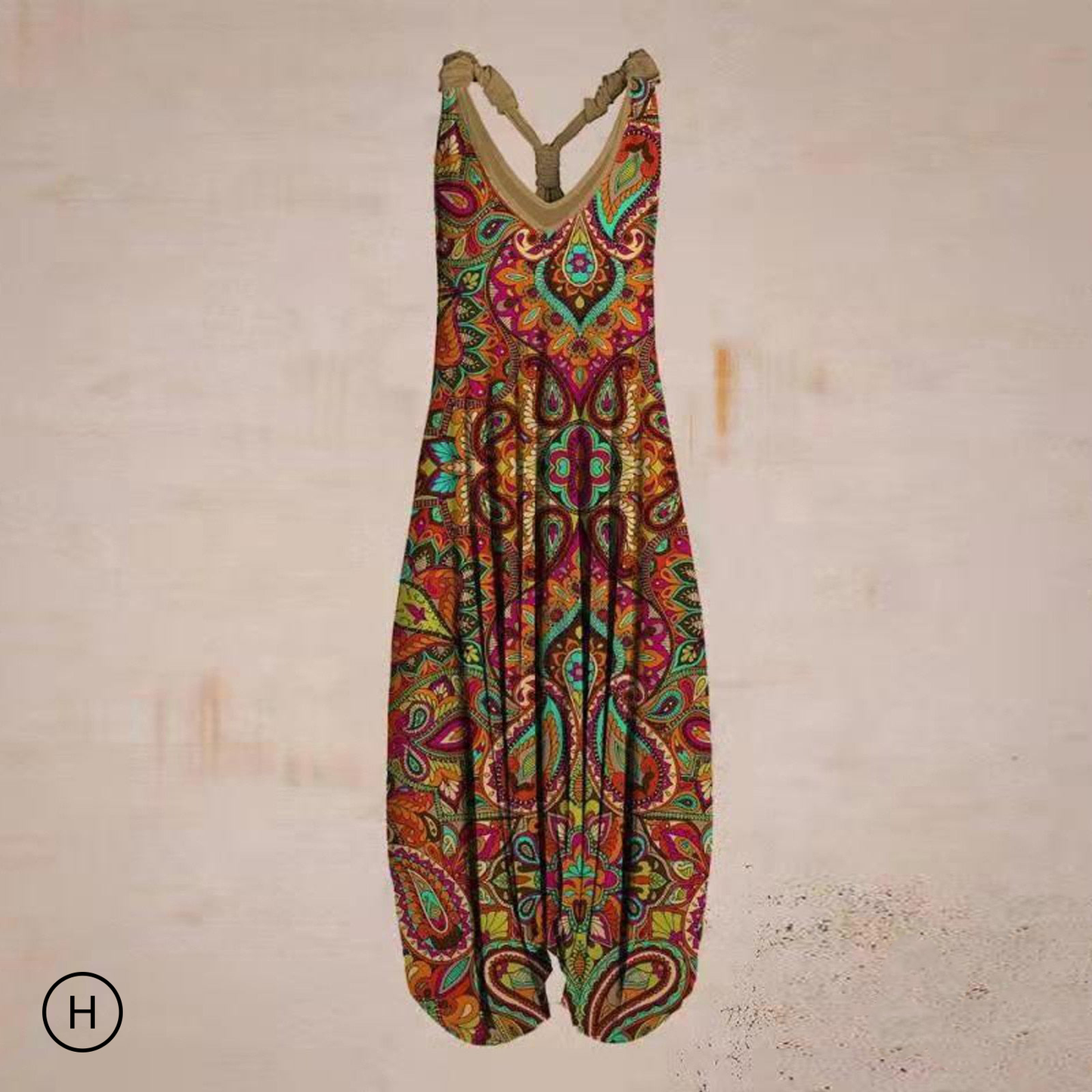 Vibonanza | Vrouwen Jumpsuit Relaxte Haremstijl