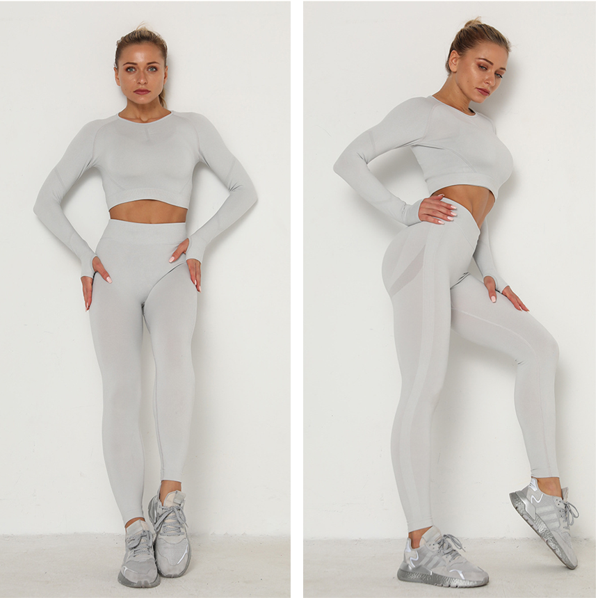 Vibonanza | Dames Sportset Crop Top en Legging