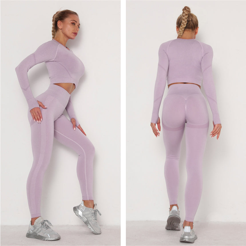 Vibonanza | Dames Sportset Crop Top en Legging