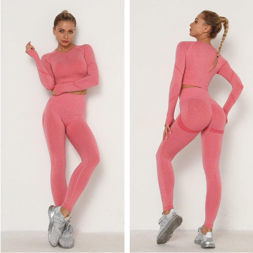 Vibonanza | Dames Sportset Crop Top en Legging