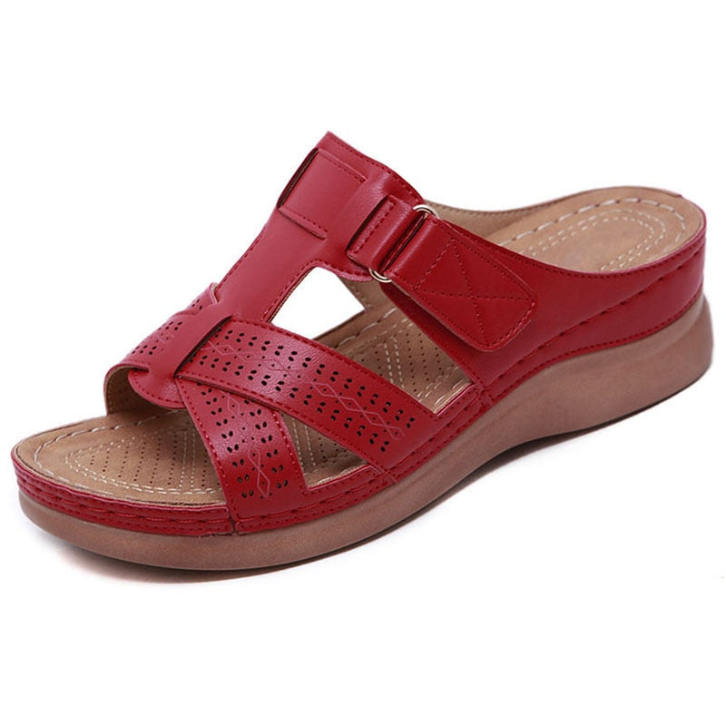 Vibonanza | Orthopedische Dames Sandalen Blauw